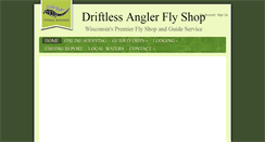 Desktop Screenshot of driftlessangler.com